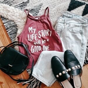 Urban Heritage Cropped halter top